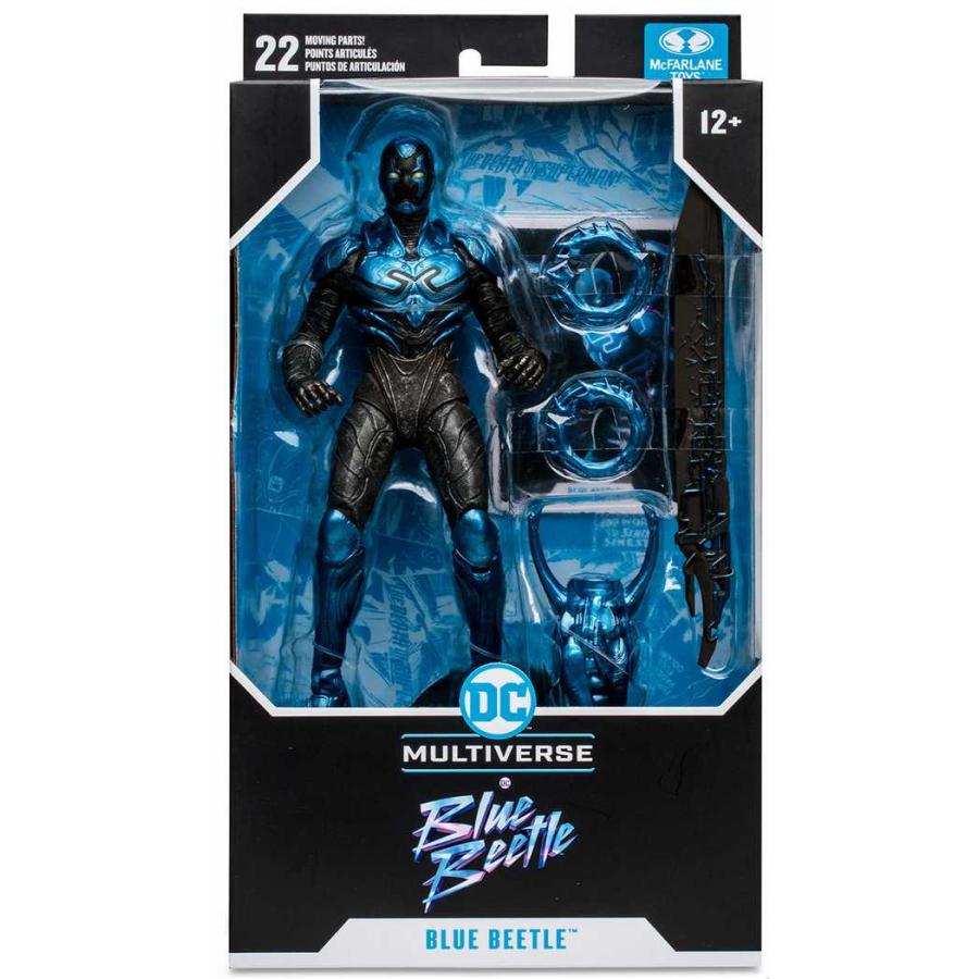 『DCコミックス』【DCマルチバース】7インチ・アクションフィギュア #232 ブルービートル[映画『ブルービートル』] | ブランド登録なし | 01