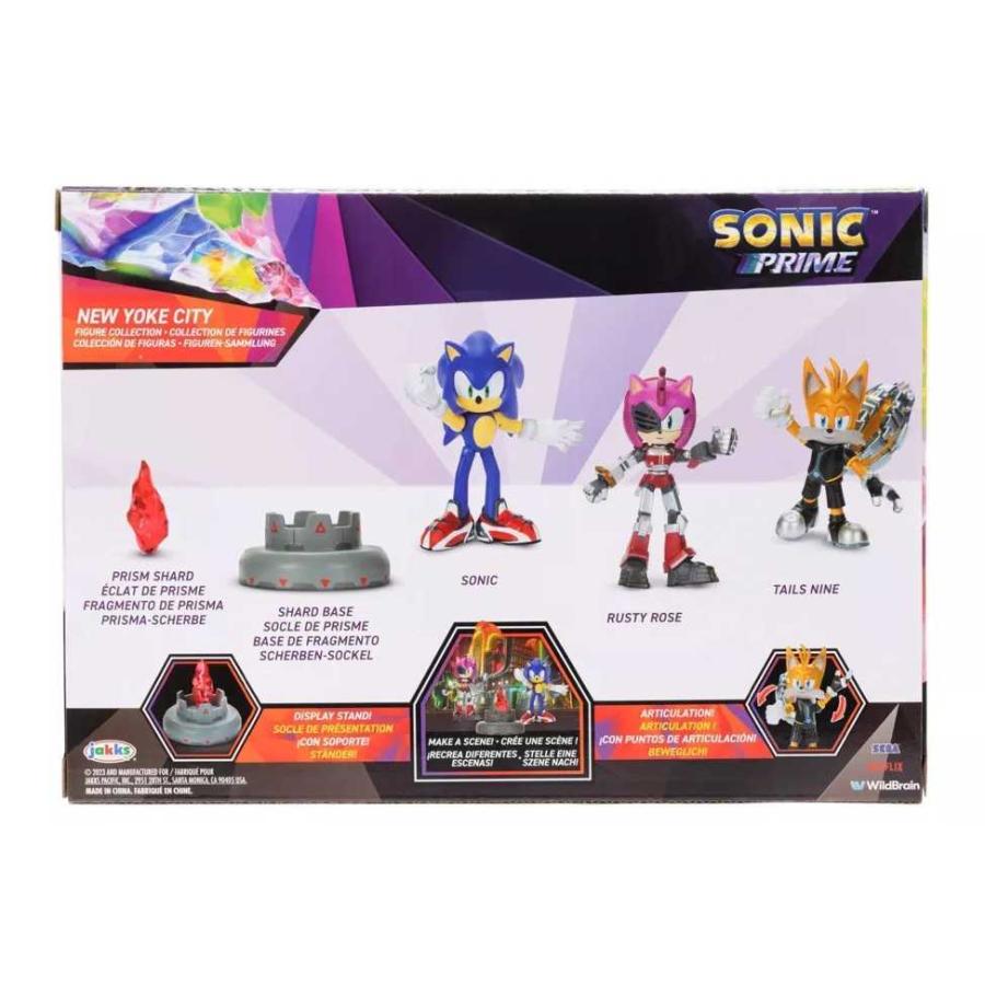 ソニックプライム（NETFLIX） 2.5インチ アクションフィギュア/ニュー・ヨウク・シティ 3体セット | ブランド登録なし | 02