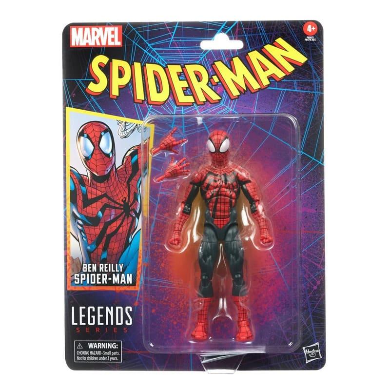 スパイダーマン レトロ マーベル・レジェンド 6インチ アクションフィギュア/ベン・ライリー スパイダーマン | MARVEL