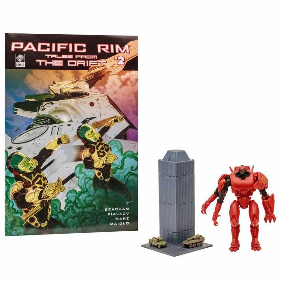 2026夏セール対象品　パシフィック・リム/イェーガー 4インチ フィギュア&コミック セット/クリムゾン・タイフーン | ブランド登録なし | 02