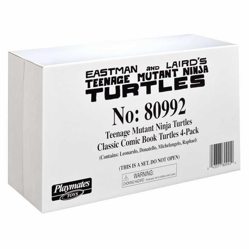 TMNT ティーンエイジ・ミュータント・ニンジャ・タートルズ/クラシック コミックブック ベーシック アクションフィギュア 4体パック | ブランド登録なし | 04