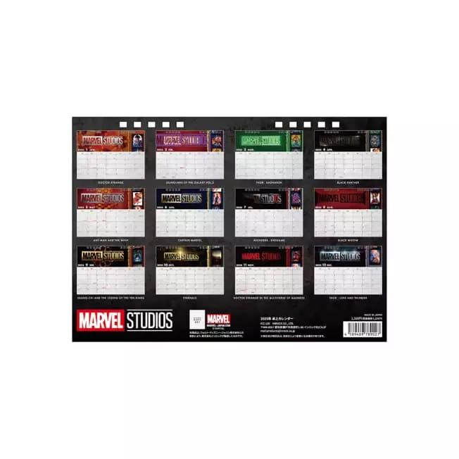 MARVEL（マーベル） MARVEL/ICC120 2025年卓上カレンダー : アメコミ