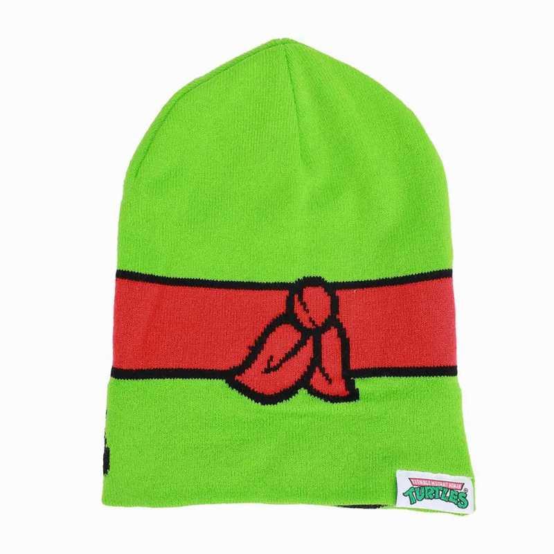 TMNT ミュータント・タートルズ 2イン1 コスプレ ニット・ビーニー/ラファエロ | ブランド登録なし | 04