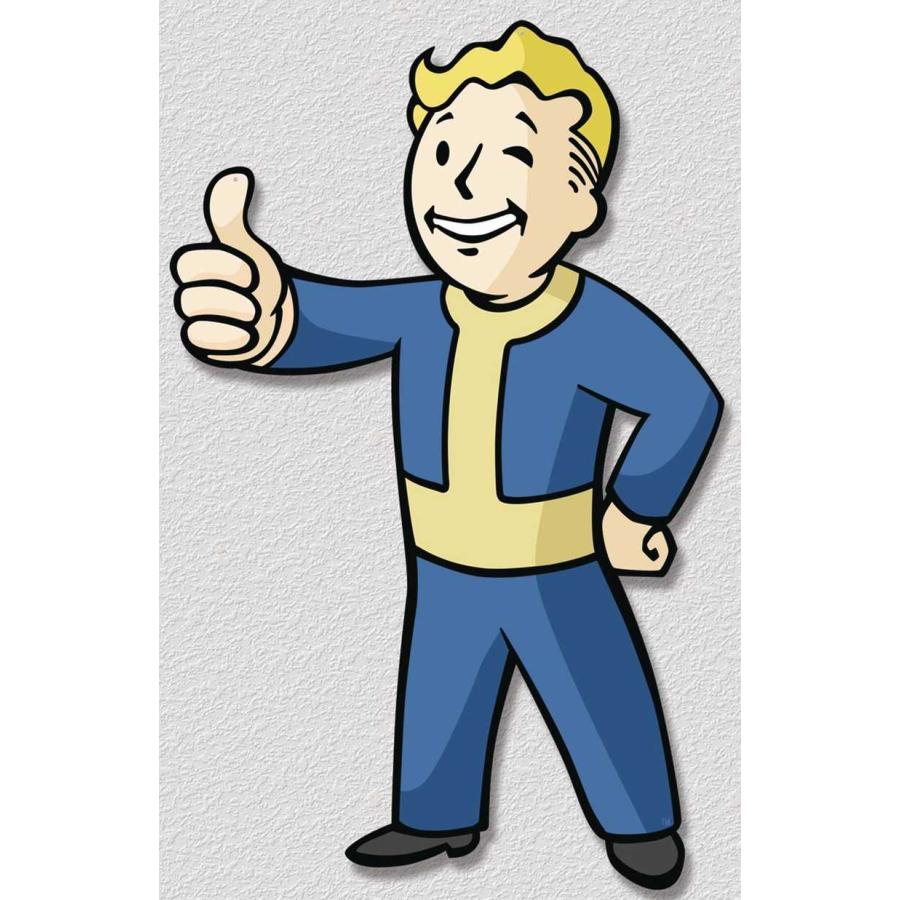 Fallout4 ダイカット ティン・サイン/ヴォルトボーイ | ブランド登録なし