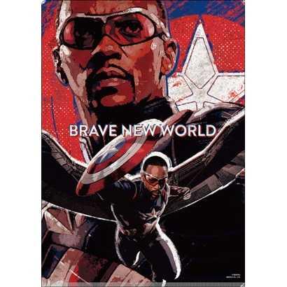 キャプテン・アメリカ：ブレイブ・ニュー・ワールド/IG4515 Ｗポケットクリアファイル | MARVEL | 01