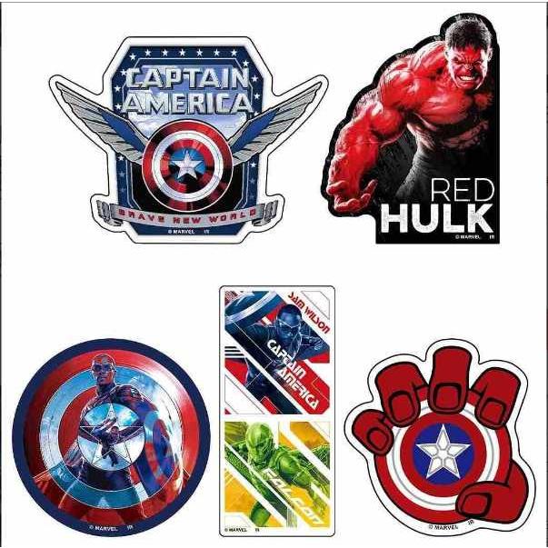 キャプテン・アメリカ：ブレイブ・ニュー・ワールド/IS1132 ステッカーセット | MARVEL