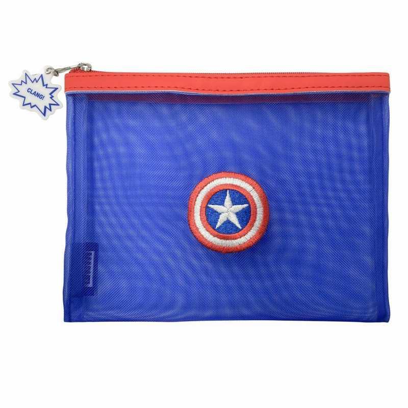 MARVEL POP ICON/IG4475 メッシュポーチ（キャプテン・アメリカ） | MARVEL