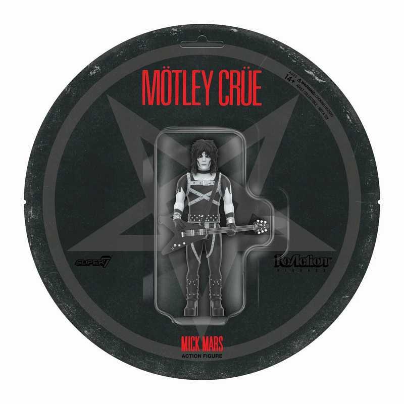 リ・アクション 3.75インチ アクションフィギュア/MOTLEY CRUEシャウト・アット・ザ・デヴィル/ ブラック&ホワイト ver 全4体セット | ブランド登録なし | 01