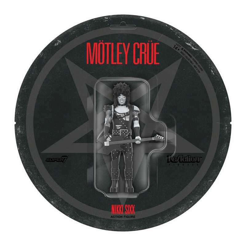 リ・アクション 3.75インチ アクションフィギュア/MOTLEY CRUEシャウト・アット・ザ・デヴィル/ ブラック&ホワイト ver 全4体セット | ブランド登録なし | 03