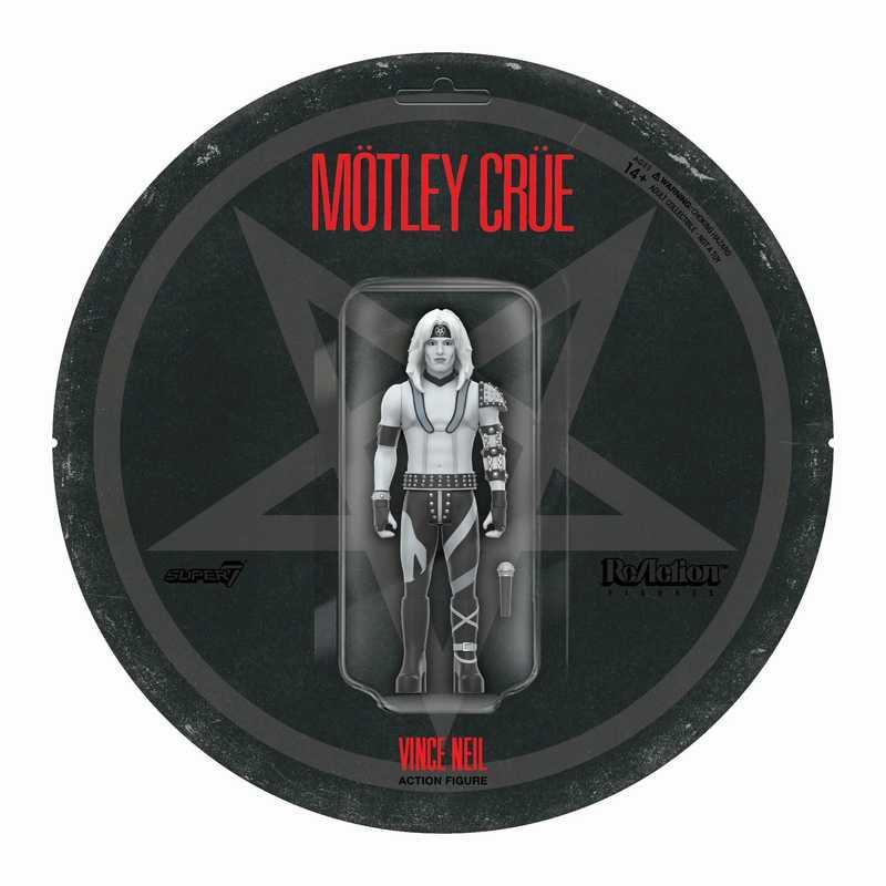 リ・アクション 3.75インチ アクションフィギュア/MOTLEY CRUEシャウト・アット・ザ・デヴィル/ ブラック&ホワイト ver 全4体セット | ブランド登録なし | 07