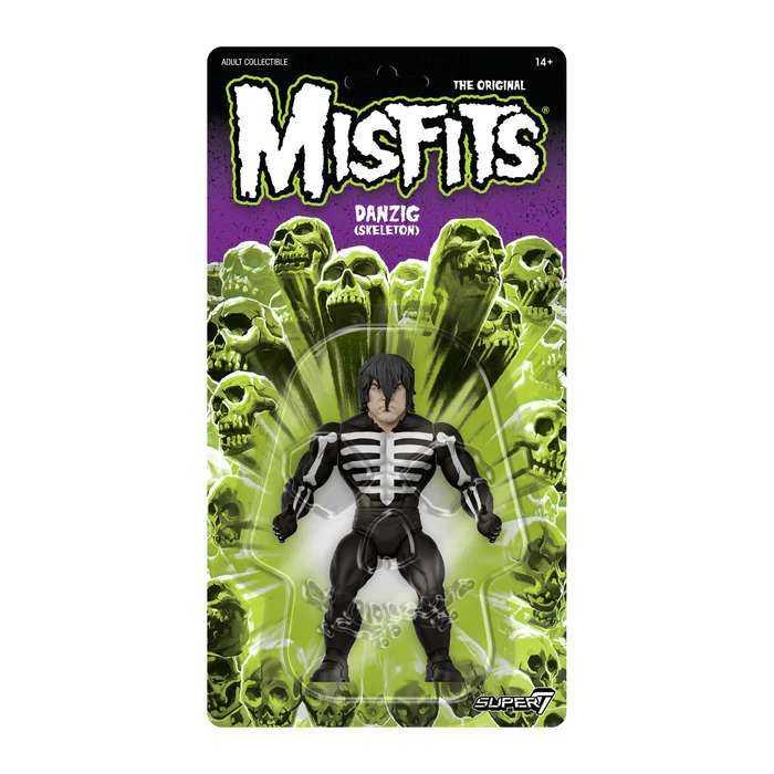 2026夏セール対象品　ヴィンテージフィギュアシリーズ/ MISFITS（ミスフィッツ）: グレン・ダンジグ（スケルトンシャツ Ver.） | ブランド登録なし