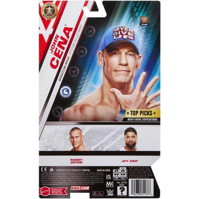 2025冬セール対象品 WWE トップピックス メインイベントシリーズ