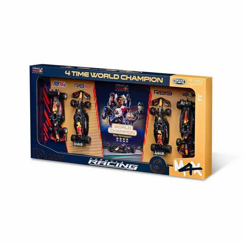 F1/フォーミュラ1 1：43スケール ダイキャストミニカー/オラクル・レッドブル 4タイム ワールドチャンピオン記念 4台セット | ブランド登録なし | 02