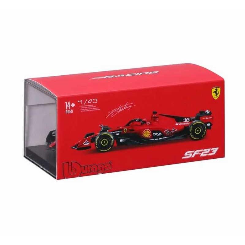 F1/フォーミュラ1 1：43スケール ダイキャストミニカー/フェラーリ SFR SF-23 シャルル・ルクレール #16 ヘルメット付き（2023年モデル） | ブランド登録なし | 01