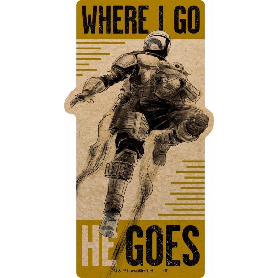 STAR WARS ザ・マンダロリアン/IS1192 クラフトステッカーE | MARVEL