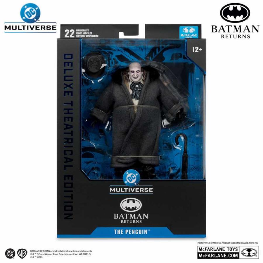 DCマルチバース 7インチ・アクションフィギュア「デラックス・シアトリカル・エディション」シリーズ2/ペンギン[映画『バットマン リターンズ』] | ブランド登録なし | 01