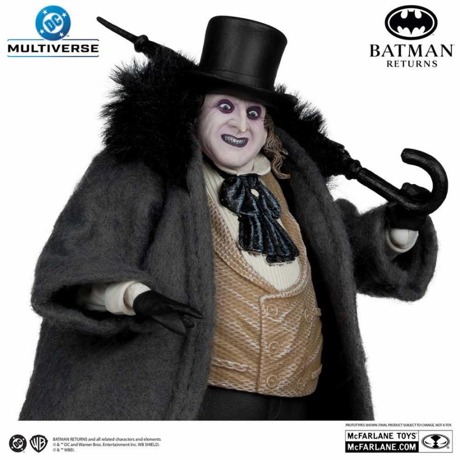 DCマルチバース 7インチ・アクションフィギュア「デラックス・シアトリカル・エディション」シリーズ2/ペンギン[映画『バットマン リターンズ』] | ブランド登録なし | 04