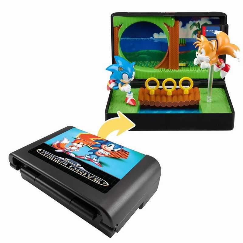コンソールヒーローズ ジオラマ プレイセット/セガ・メガドライブ/ソニック・ザ・ヘッジホッグ2 エメラルド・ヒル・ゾーン ジオラマ | ブランド登録なし | 05