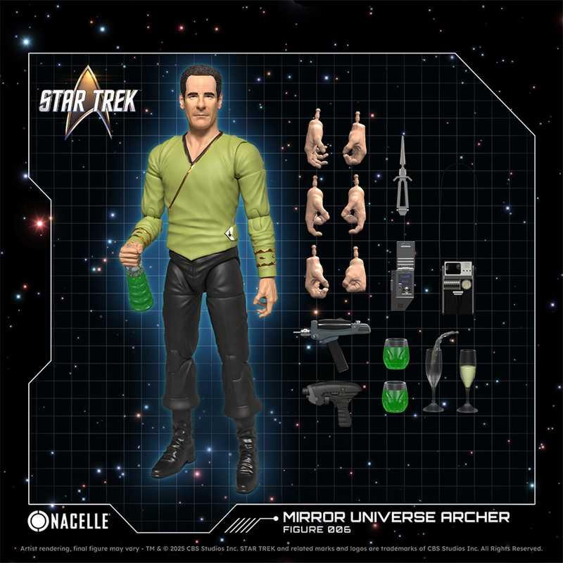 スター・トレック 1:12スケール アクションフィギュア/ミラー・ユニバース ジョナサン・アーチャー（スタートレック:エンタープライズ） | ブランド登録なし | 01