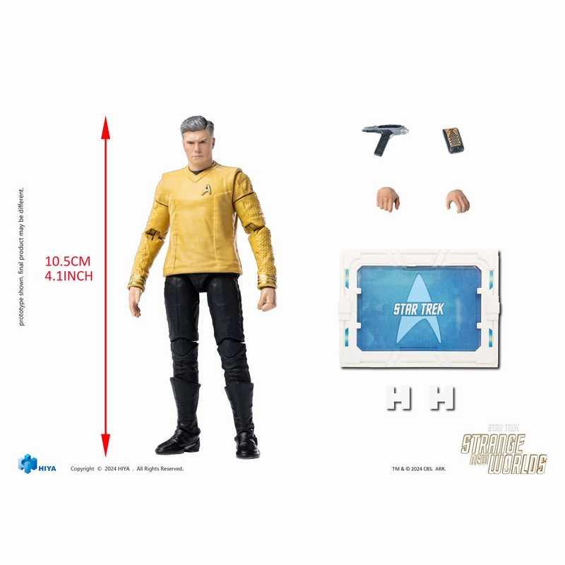 エクスクイジット ミニ/スタートレック:ストレンジ・ニュー・ワールド 1/18 アクションフィギュア/クリストファー・パイク | ブランド登録なし