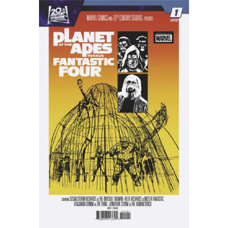 PLANET OF THE APES VS FANTASTIC FOUR #1＜バリアントカバー＞ | MARVEL