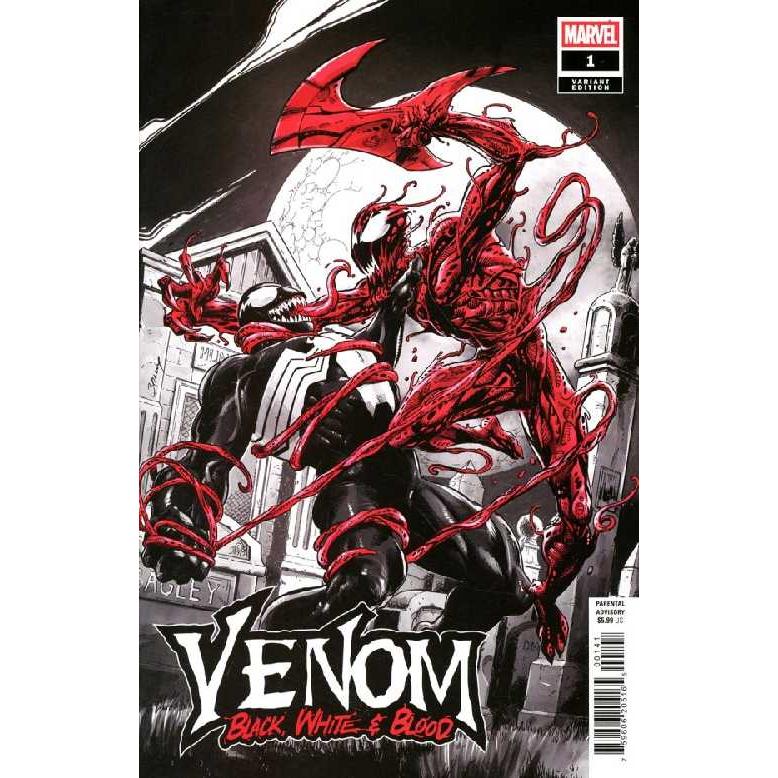 VENOM BLACK WHITE & BLOOD #1＜バリアントカバー/A＞ | MARVEL