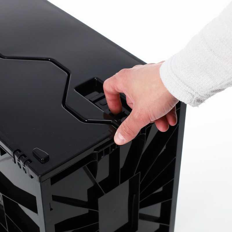 アメコミ収納用品：ショートサイズ コミック収納ボックス（ブラック） | ブランド登録なし | 03