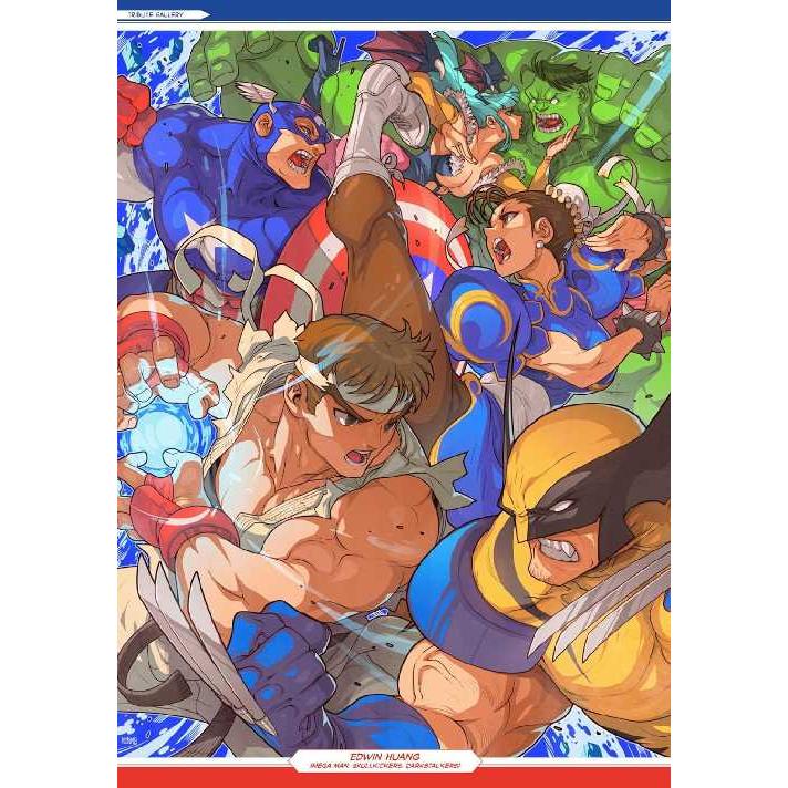 角落ちダメージ値引きあり）MARVEL VS CAPCOM ULTIMATE COMPLETE WORKS