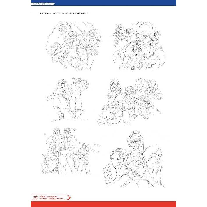 MARVEL VS CAPCOM ULTIMATE COMPLETE WORKS HC : アメコミ&フィギュア