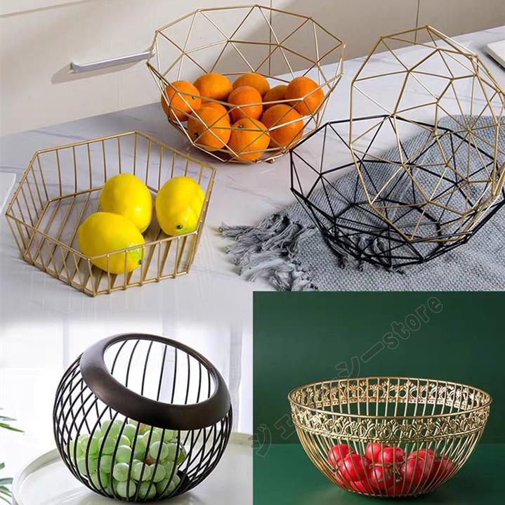 フルーツバスケット お菓子 果物収納かご フルーツ入れ フルーツカゴ 金属製 フルーツボウル おしゃれ 卓上用品 キッチン用品 送料無料 Andy716 ジェリーシー 通販 Yahoo ショッピング