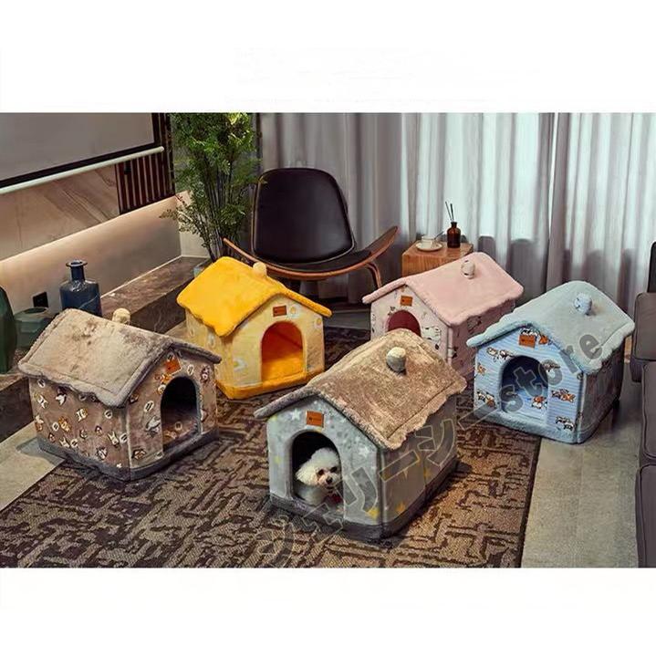 猫ハウス 猫用ベッド ペットベッド 犬 猫 冬 犬小屋 可愛い 柔らか 水洗え 滑り止め ドーム型猫ハウス 多機能 保温 防寒 ペット用品 Andy92 ジェリーシー 通販 Yahoo ショッピング