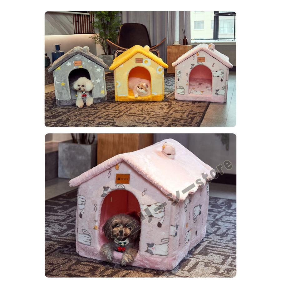 猫ハウス 猫用ベッド ペットベッド 犬 猫 冬 犬小屋 人気の定番 可愛い 