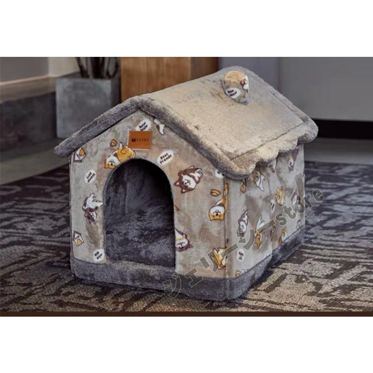 猫ハウス 猫用ベッド ペットベッド 犬 猫 冬 犬小屋 人気の定番 可愛い 