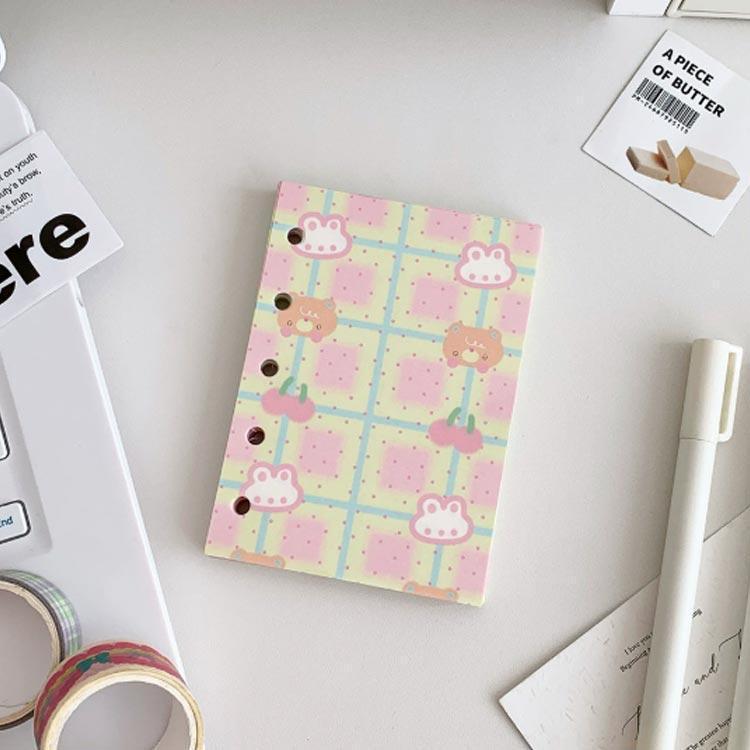 シール帳 メモ帳 可愛い ノート M5サイズ バインダー シール手帳