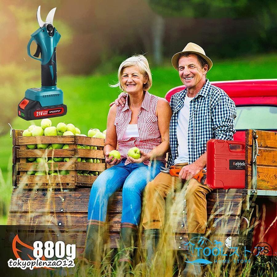 高枝 電動のこぎり チェーンソー 充電式 高枝切り 剪定ばさみ 3 in 1