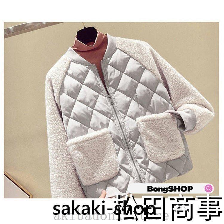 コスパ最高 コート中綿コートレディースキルティングコートエコボア