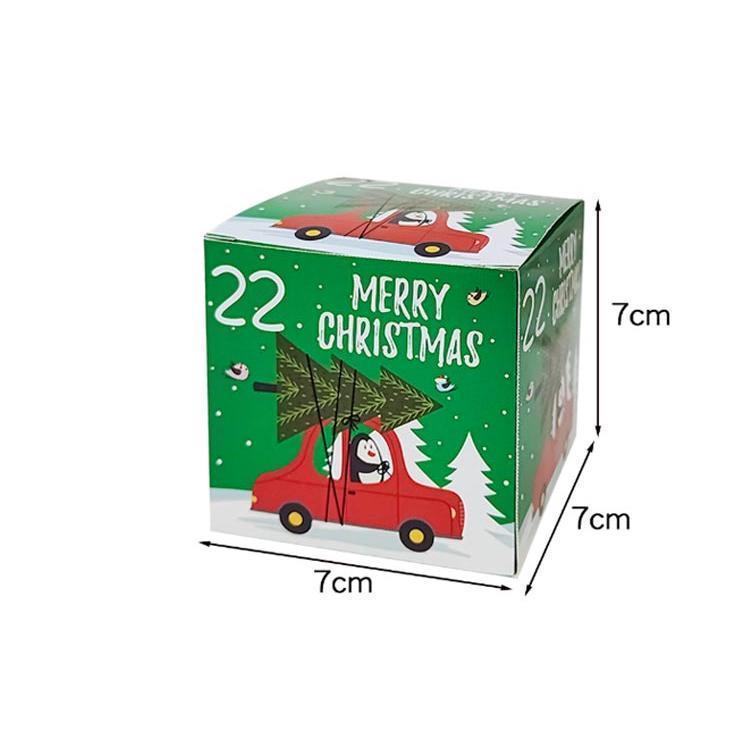 アドベントカレンダー クリスマス カウントダウンカレンダー 24日 DIY