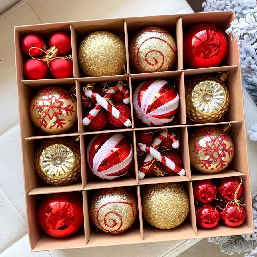 楽しいクリスマス飾りいろいろ　オーナメント　ツリー　サンタ　雪だるま　ボール　星 クリスマス 飾り ボール クリスマスツリー 装飾 オーナメント 雪だるま