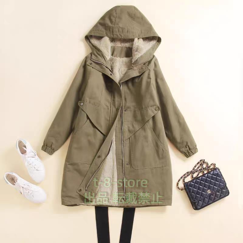 コート レディース モッズコート 裏ボア アウター 冬 防寒 ジャケット