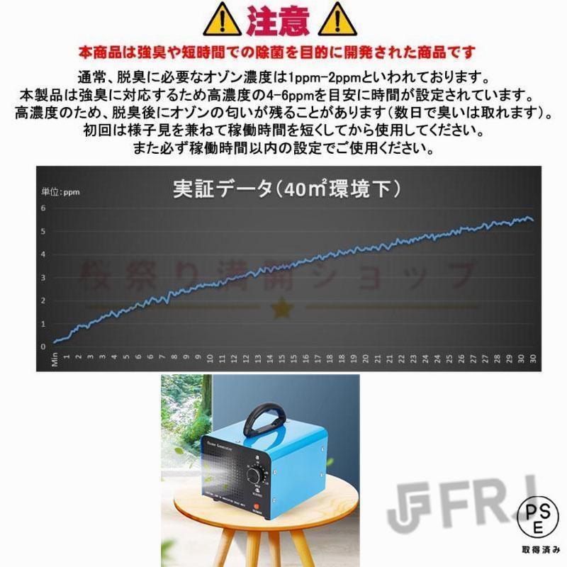 オゾン発生量 業務用オゾン脱臭器 オゾン発生器 空気清浄機 デジタル