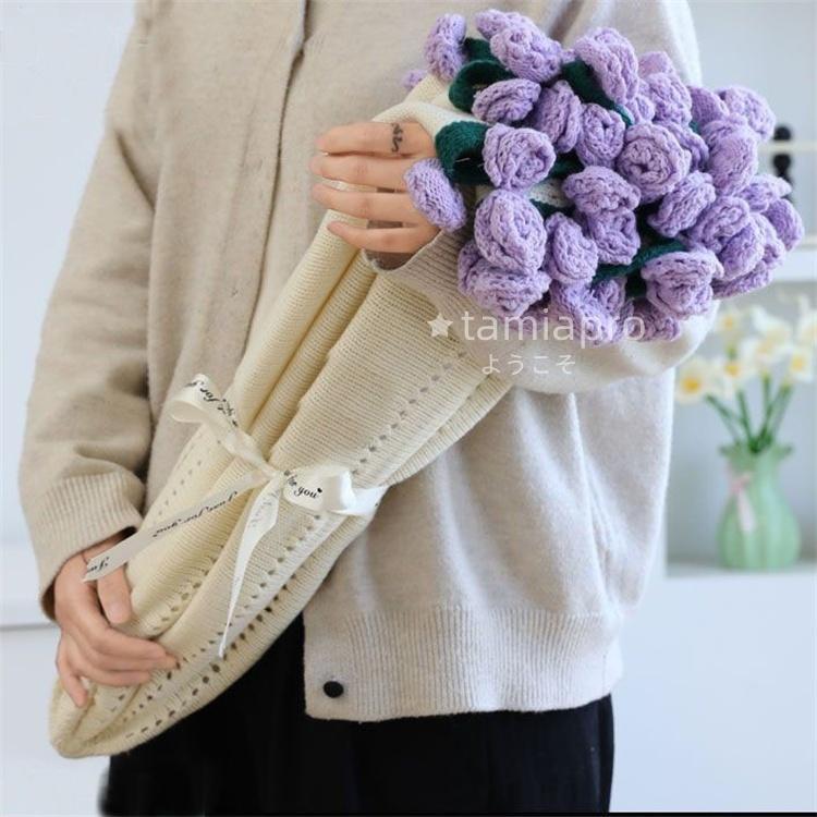 花束ブランケット ブーケブランケット 直径約90cm バラ 紫 花束ブランケット フラワーギフト ブーケブランケット フラワー