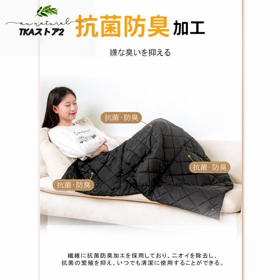 電気毛布 電気ブランケット コードレス 掛け毛布 ひざ掛け キャンプ