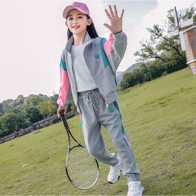 ジャージ キッズ 女の子 上下 長袖 春秋 子供服 セットアップ パーカー