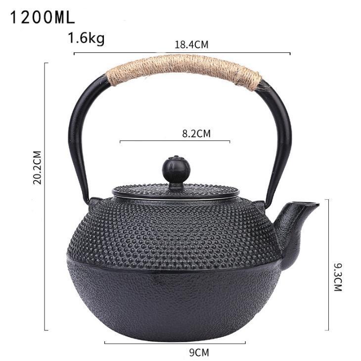 南部鉄器鉄瓶直火0.6-1.2Lてまり貧血予防白湯 : ジェリーシー - 通販