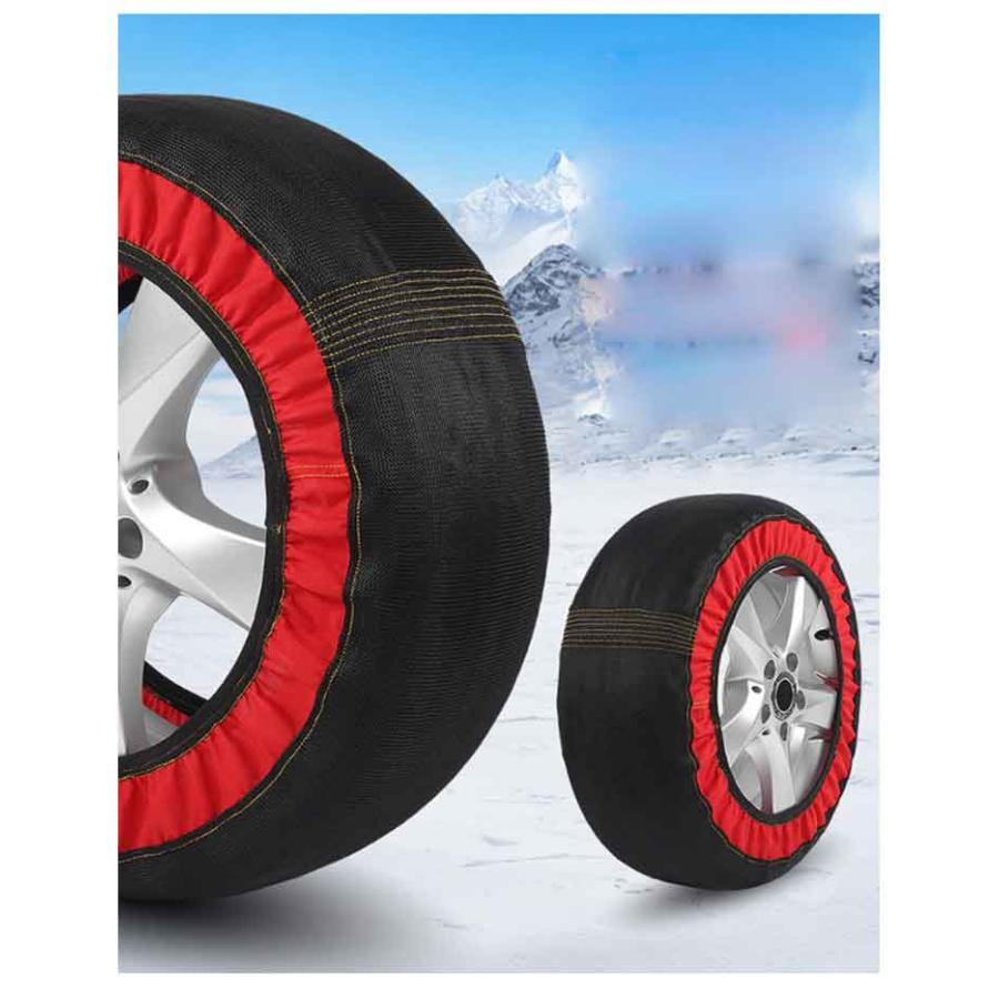 タイヤチェーン 非金属 布製 155/65r14 195/65r15 225/55r18 布