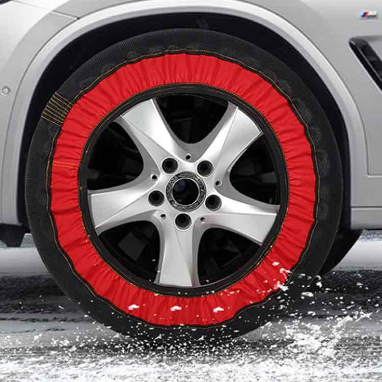 タイヤチェーン 非金属 布製 155/65r14 195/65r15 225/55r18 布