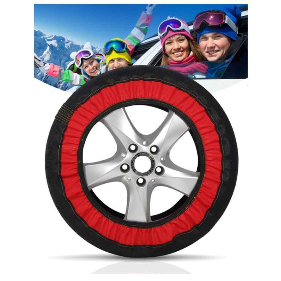 タイヤチェーン 非金属 布製 155/65r14 195/65r15 225/55r18 布
