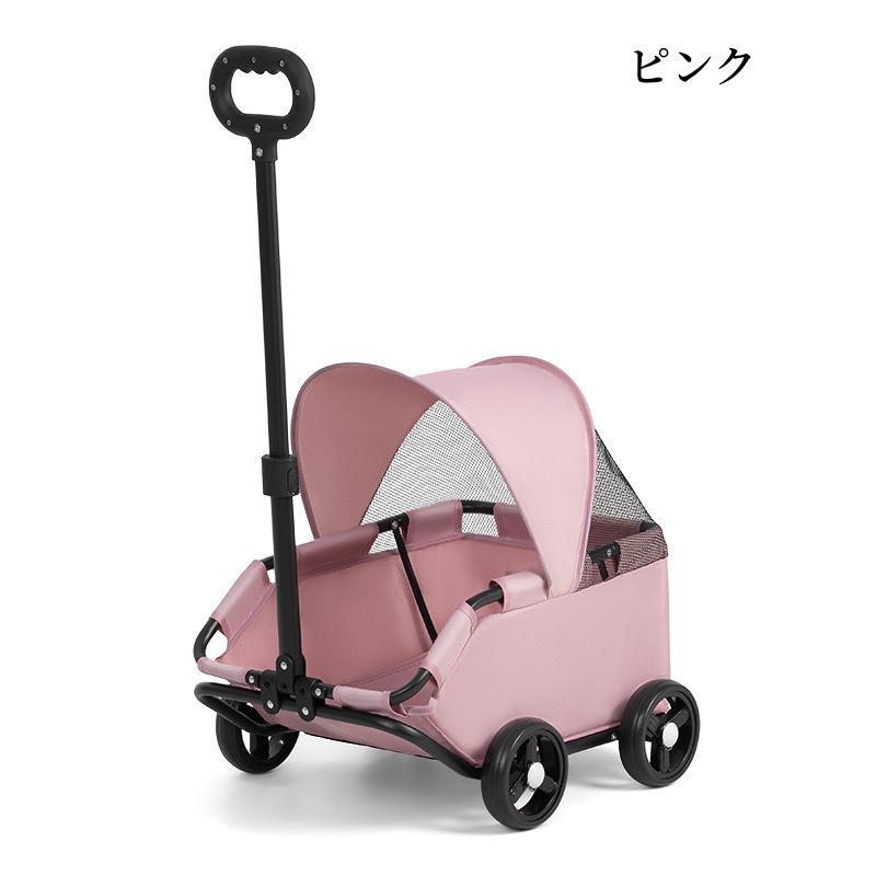 ペットカート 犬カート 4輪 小型犬 折りたたみ式 犬用ベビーカー
