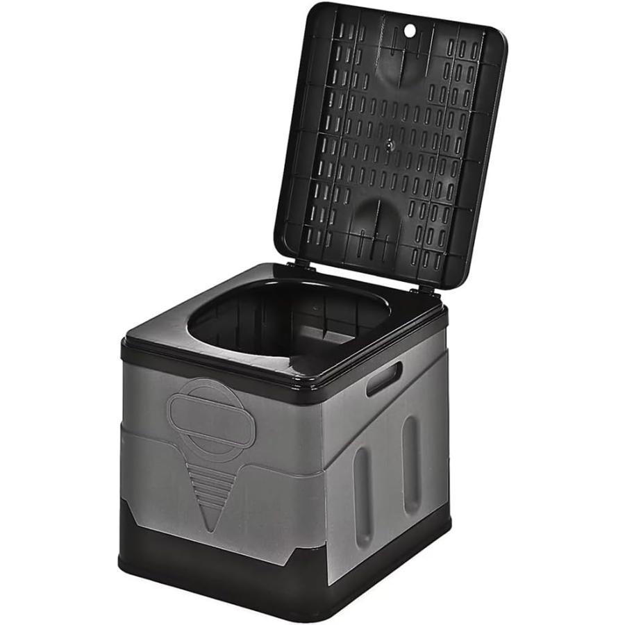 簡易トイレ スツーレ 一体折畳み式 非常用 災害用 防災 携帯トイレ