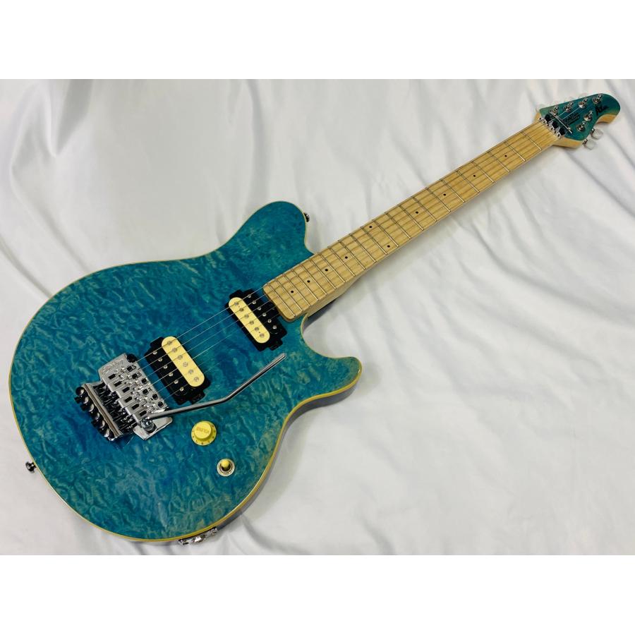 STERLING AX40 transparent purple 中古 スターリン ミュージックマン アクシス 中古 Sterling by Musicman